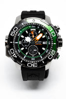 Citizen Men's Watch Eco-Drive Marine Promaster Green BJ2168-01E