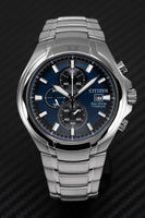 Citizen Men's Watch Eco-Drive Titanium Blue CA0700-86L