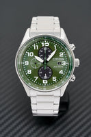 Citizen Men's Watch Eco-Drive Urban Chrono Green CA0770-72X