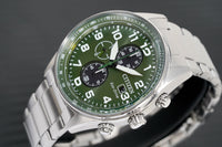 Citizen Men's Watch Eco-Drive Urban Chrono Green CA0770-72X