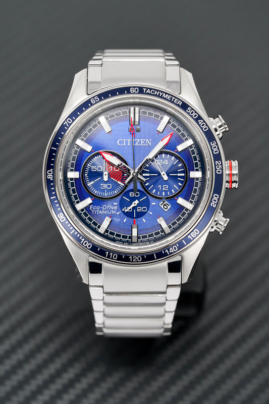 Citizen Men's Watch Eco-Drive Super Titanium™ Chrono Blue CA4490-85L