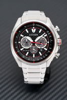 Citizen Men's Watch Eco-Drive Active Chrono Black Red CA4561-89E