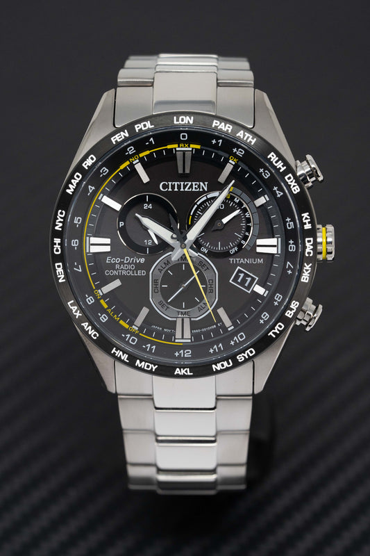 Citizen Eco-Drive Radio Controlled Men's Watch Black CB5947-80E