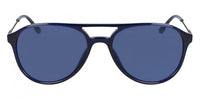 Calvin Klein Men's Pilot Sunglasses Navy Blue CK20702S 410