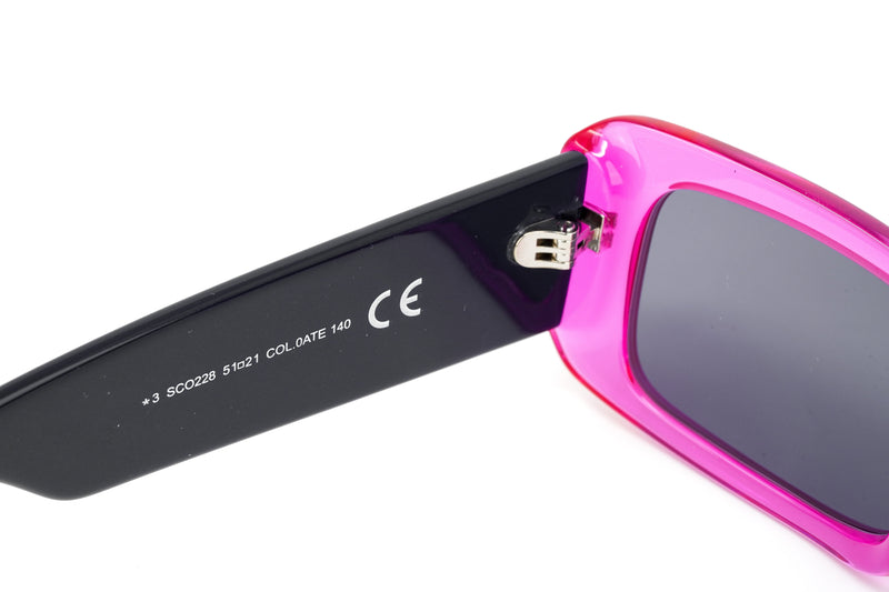 Converse Unisex Sunglasses Rectangle Pink and Blue SCO228 0ATE