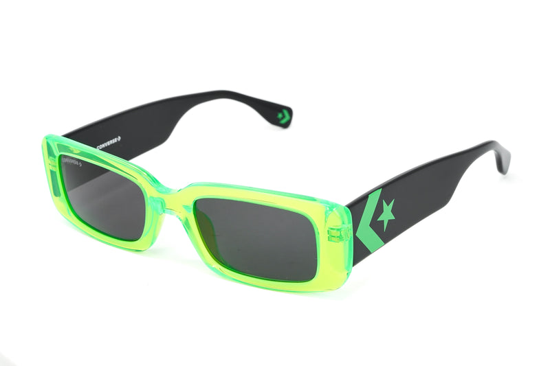 Converse Unisex Sunglasses Rectangle Green and Black SCO228 0VC1