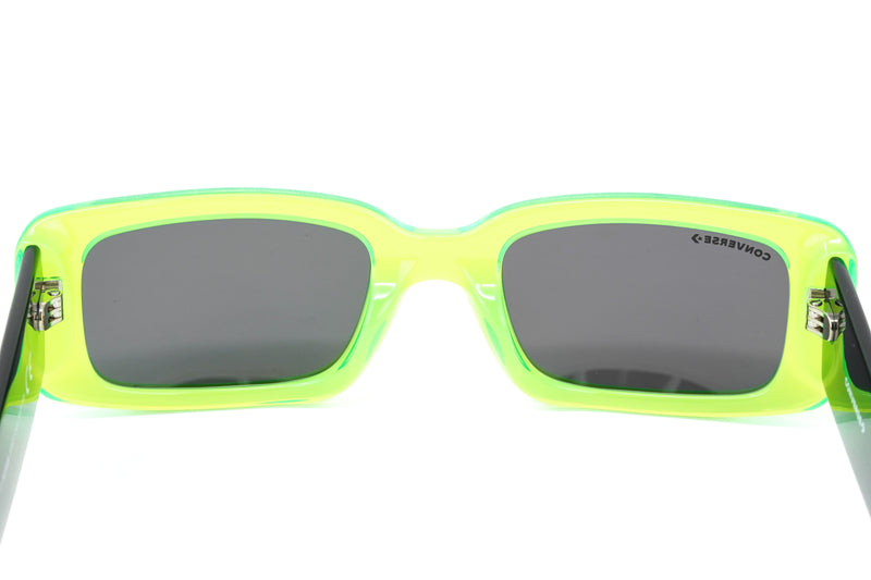 Converse Unisex Sunglasses Rectangle Green and Black SCO228 0VC1