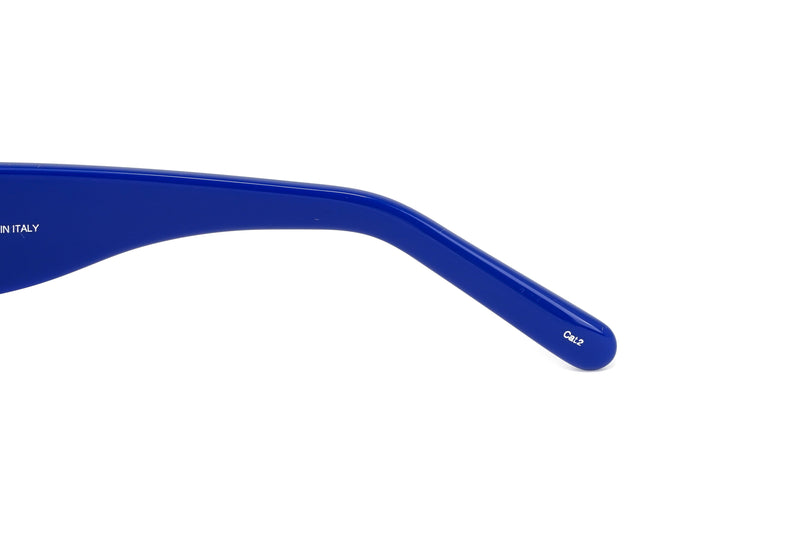 Courrèges Women's Sunglasses Oversized Shield Blue CL1909-004 99