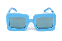 Courrèges Women's Sunglasses Oversized Square Blue CL2001-004 52