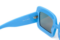 Courrèges Women's Sunglasses Oversized Square Blue CL2001-004 52