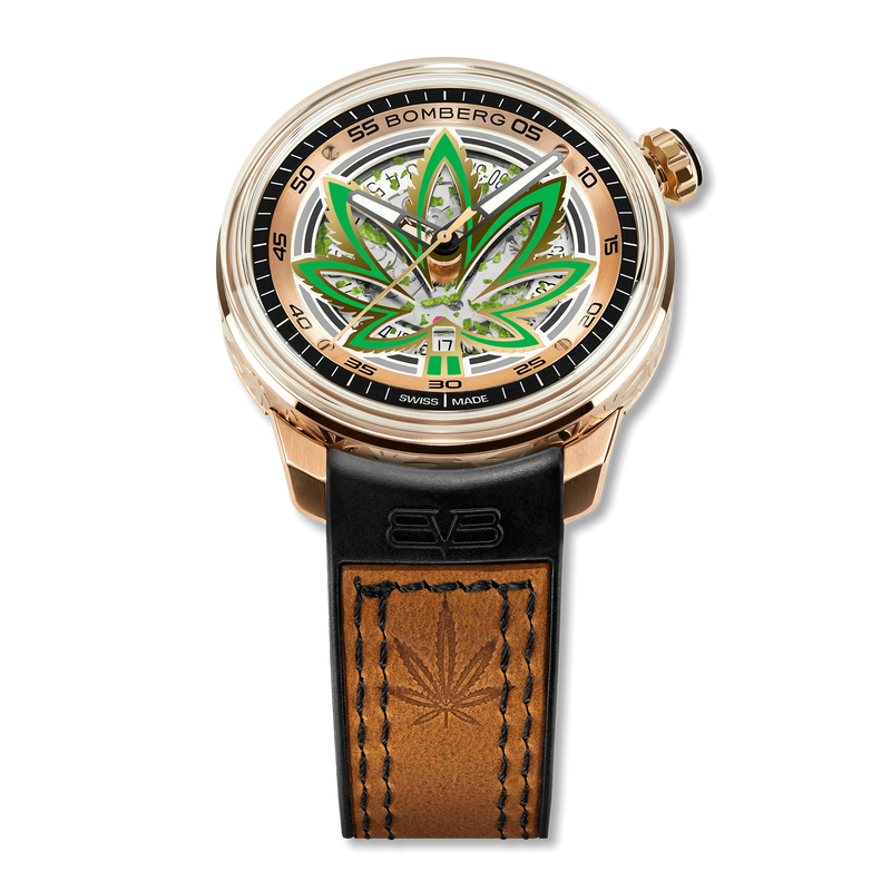 Bomberg CBD Golden Limited Edition BB-01 Automatic Men's Watch