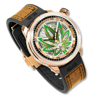 Bomberg CBD Golden Limited Edition BB-01 Automatic Men's Watch