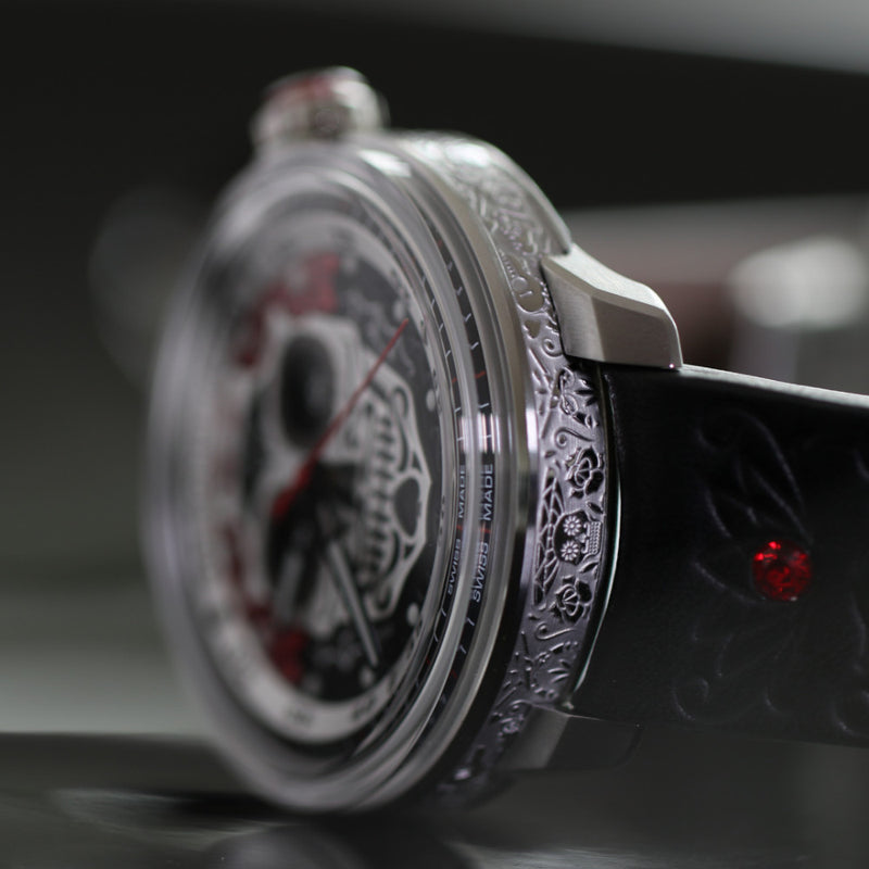 Bomberg BB-01 Automatic Día de los Muertos Limited Edition Watch