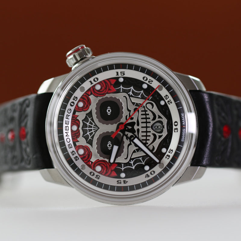 Bomberg BB-01 Automatic Día de los Muertos Limited Edition Watch