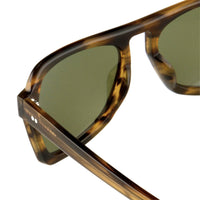 Dries Van Noten Unisex Square Green Sunglasses DVN39C10SUN