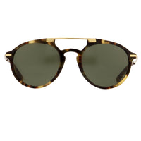 Dries Van Noten Men's Aviator Green Sunglasses DVN59C4SUN