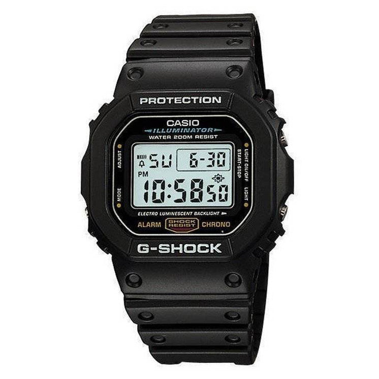 Casio G-Shock Watch Men's Origin Black DW-5600E-1VDR