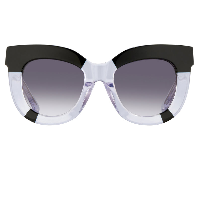 Erdem Ladies Oversized Grey Sunglasses EDM20C1SUN