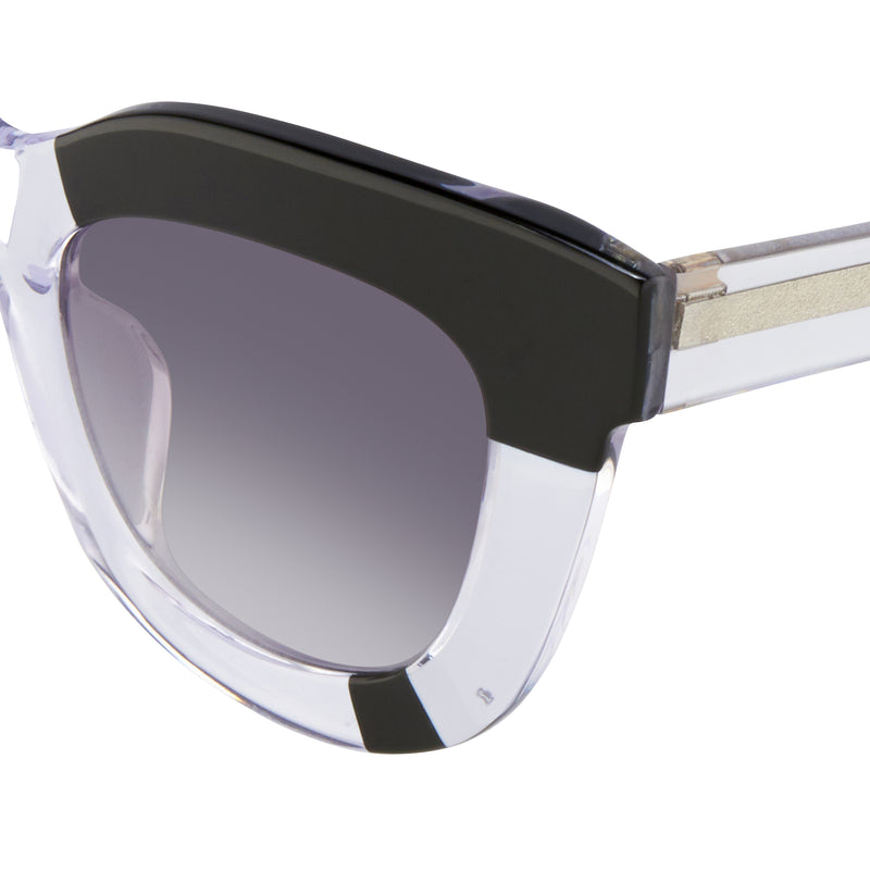 Erdem Ladies Oversized Grey Sunglasses EDM20C1SUN