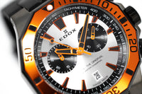 Edox Men's Watch Delfin The Original Chronograph Orange 10112-37GNOCA-ANO