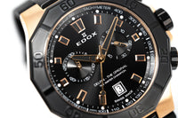 Edox Men's Watch Delfin The Original Chronograph Black 10113-37RNCA-NIR