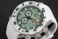 Edox Men's Watch CO-1 Chronograph Green 10242-TINBN-VIDNO