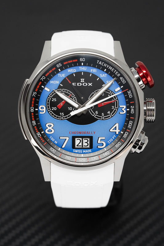 Edox Men's Watch Chronorally Limited Edition BMW Motorsport 38001-TINR-BUDN