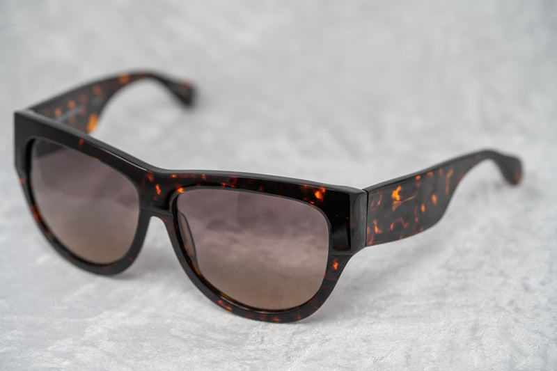 Eley Kishimoto Ladies Sunglasses Oversized Brown Tortoise EK26C2SUN