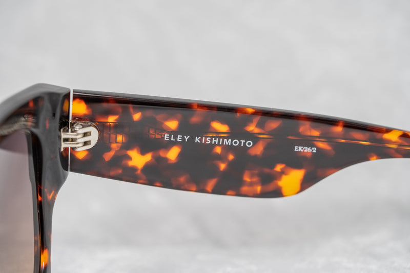 Eley Kishimoto Ladies Sunglasses Oversized Brown Tortoise EK26C2SUN