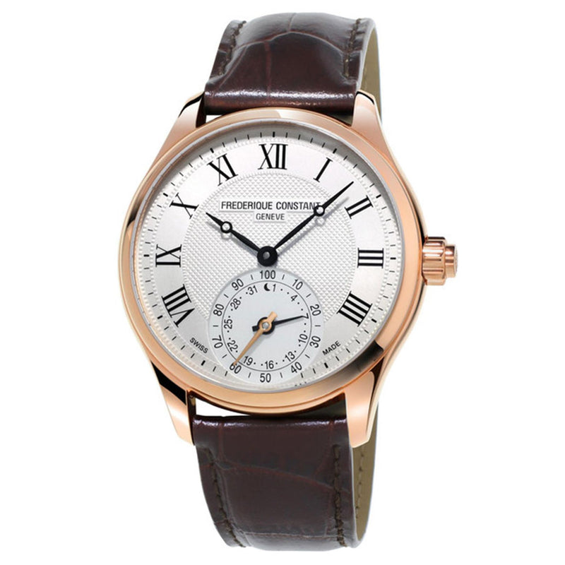 Frederique Constant Watch Men's Horological Smartwatch Classics Rose Gold FC-285MC5B4