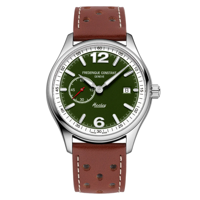 Frederique Constant Watch Vintage Rally Healey Small Seconds Green FC-345HGRS5B6