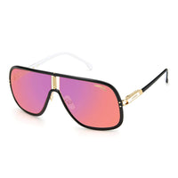 Carrera Unisex Sunglasses Pilot Shield Pink Mirror FLAGLAB 11 3H2