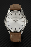 Frederique Constant Watch Men's Classic Brown Leather FC-220SS5B6