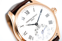 Frederique Constant Watch Men's Horological Smartwatch Classics Rose Gold FC-285MC5B4