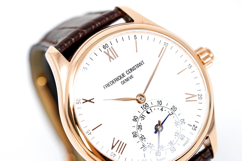 Frederique Constant Watch Men's Horological Smartwatch Classics Rose Gold FC-285V5B4