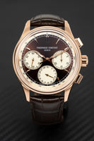 Frederique Constant Watch Men's Flyback Chronograph Brown FC-760CHC4H4