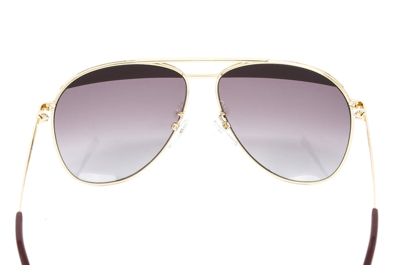 Furla Women's Sunglasses Pilot Gold/Pink SFU236 0323