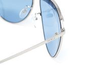 Furla Women's Sunglasses Pilot Silver/Blue SFU236 0523