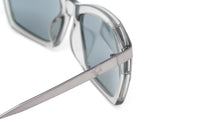 Furla Women's Sunglasses Classic Angular Clear/Grey SFU245 9RMX