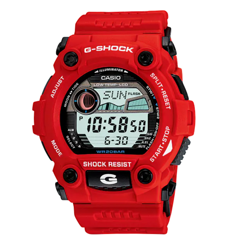 Casio G-Shock Watch Men's G-Rescue Red G-7900A-4DR