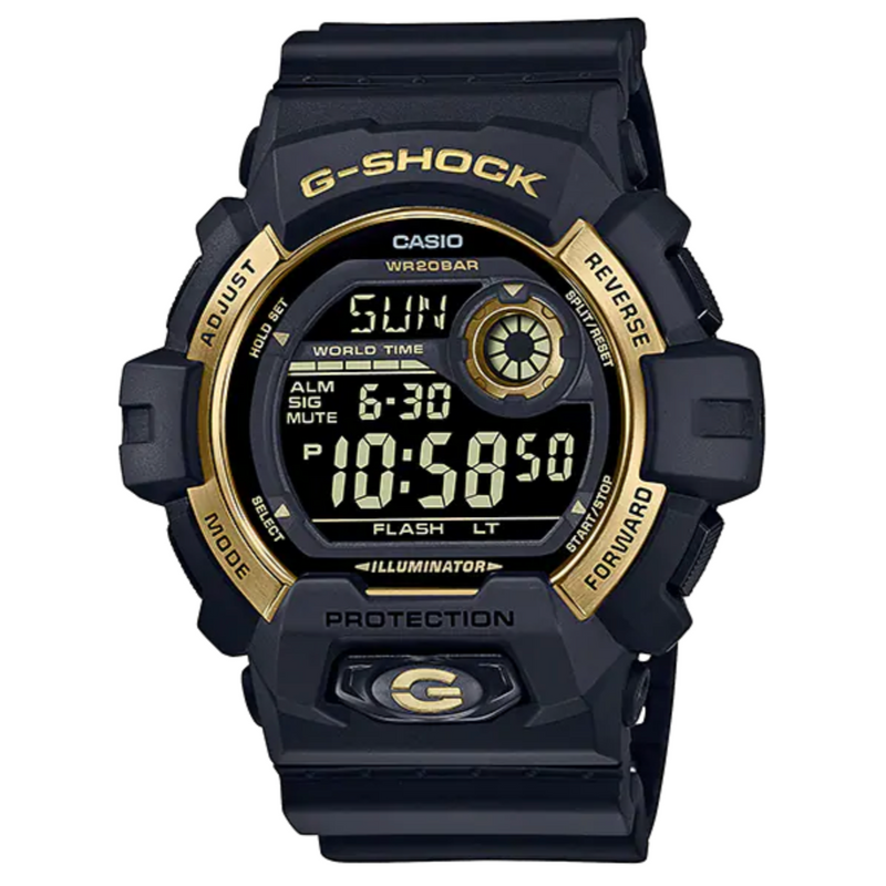 Casio G-Shock Watch Men's Big Case Gold G-8900GB-1DR