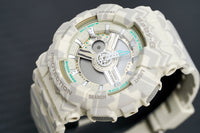 Casio Baby-G Watch Ladies Tribal Pattern Grey BA-110TP-8ADR