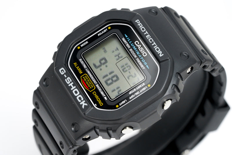 Casio G-Shock Watch Men's Origin Black DW-5600E-1VDF