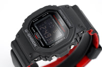 Casio G-Shock Watch Men's Black/Red DW-5600HR-1DR