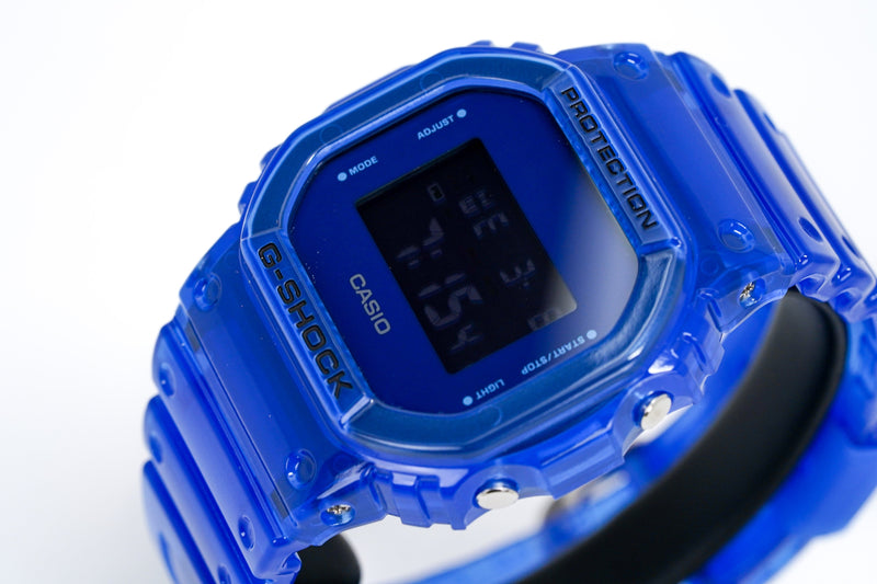 Casio G-Shock Watch Translucent Blue DW-5600SB-2DR