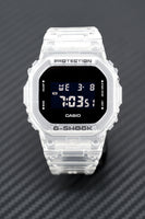 Casio G-Shock Men's Watch Skeleton Series Translucent DW-5600SKE-7DR