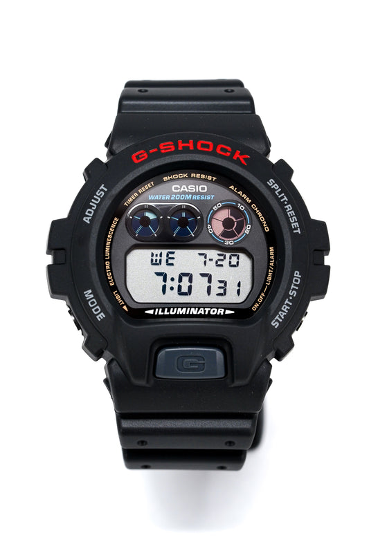 Casio G-Shock Watch Men's Illuminator “Triple Graph” DW-6900-1VDR