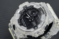 Casio G-Shock Watch Skeleton Series Clear/Black GA-700SKE-7ADR