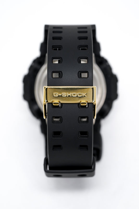 Casio G Shock Watch Gold Black GA 710B 1A9ER