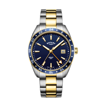 Rotary Henley GMT Men's Blue Watch GB05296/05